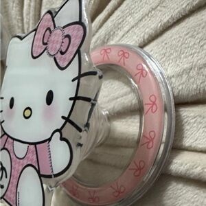 Cute Pink Phone Grip Stand